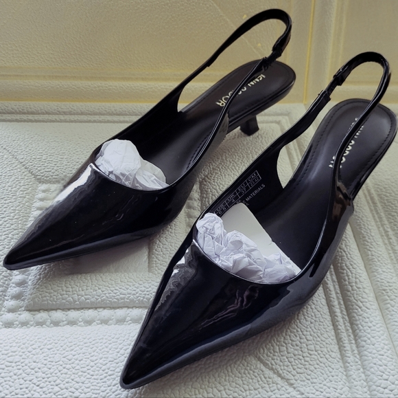 Jenn Ardor Shoes - Jenn Ardor | Kitten Heel Patent Leather